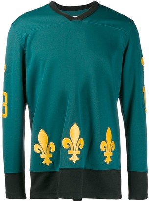 Fleur De Lis hockey top