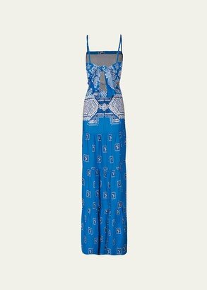 Amancay Tiered Maxi Dress