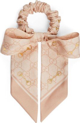 GG silk scrunchie (set of two)-AA