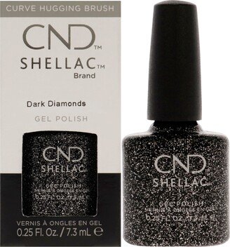 Shellac Nail Color - Dark Diamonds by for Women - 0.25 oz Nail Polish