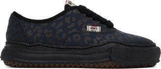 Black Baker Leopard Sneakers