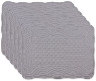 Design Import Quilted Farmhouse Placemat, Set of 6