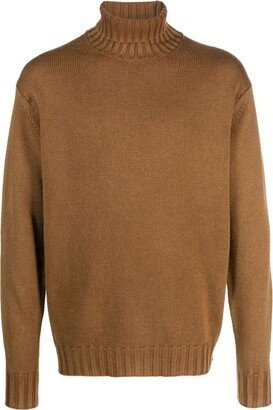 Roll-Neck Wool Jumper-BQ