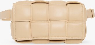 ‘Padded Cassette Mini’ Belt Bag - Beige