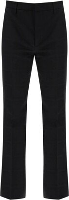 Flared Pants In Virgin Wool