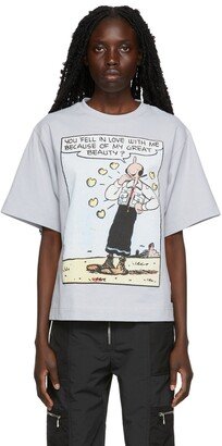 2 Moncler 1952 Blue Olive Oyl T-Shirt