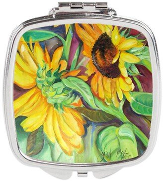 JMK1267SCM Sunflowers Compact Mirror