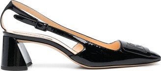 Square-Toe Pumps-AB