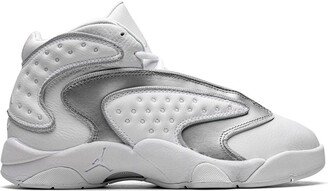 Air OG White/Metallic Silver sneakers