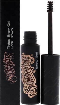 Tinted Brow Gel - Dark Brown by Suavecito for Women - 0.25 oz Eyebrow Gel