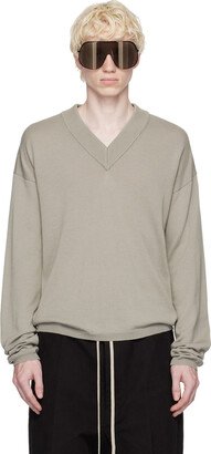 Off-White V-Neck Sweater-AB