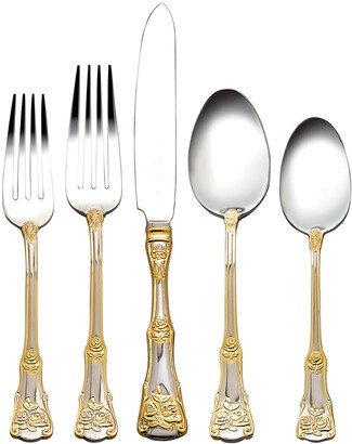 Old Country Roses 20Pc Flatware Set