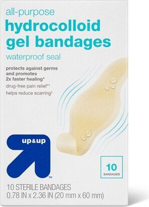 Hydrocolloid Bandages - 10ct - up & up™