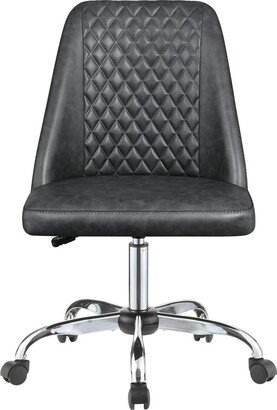 Upholstered Diamond Tufted Back Office Chair