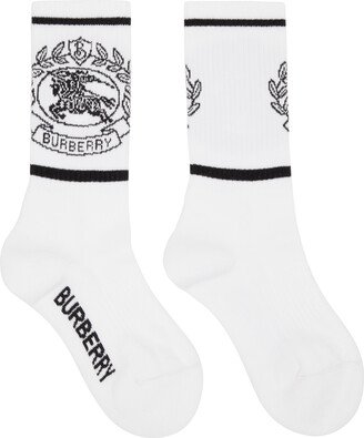 White & Black EKD Socks