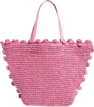 Leah Straw Tote