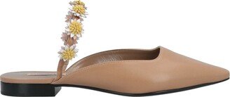 Mules & Clogs Beige-AC