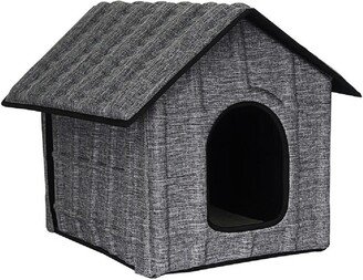 'Collapsi-Pad' Folding Lightweight Travel Pet House with inner Mat