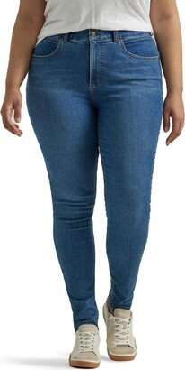 Women's Plus Size Ultra Lux Comfort with Flex Motion High Rise Skinny Jean