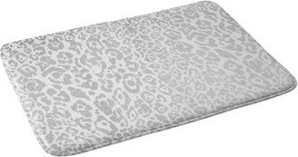 Gabriela Fuente Selena Memory Foam Bath Mat Gray