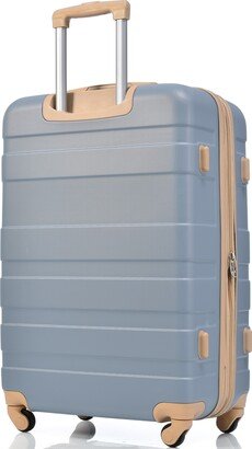 NINEDIN Trunk Sets 3 Piece Set Expandable Spinner suitcase 20