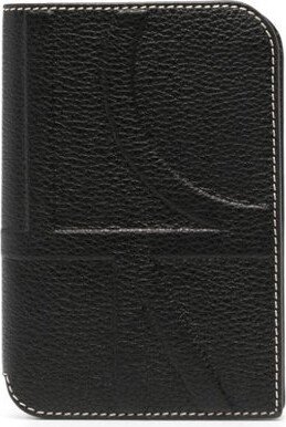 Logo Embossed Bifold Wallet-AA