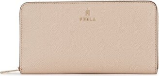 Camelia Zipped Wallet-AA