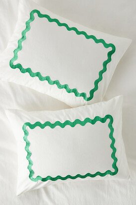 Scallop Organic Spa Sateen Sheet Shams, Set of 2-AA