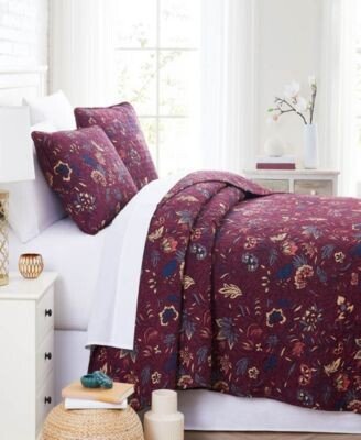 Blooming Blossoms Premium Quilt Coordinating Sham Set