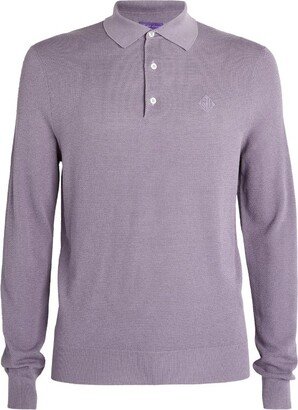 Silk-Cotton Polo Shirt