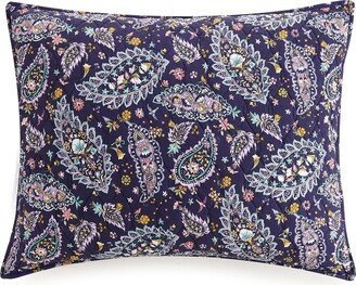 French Paisley 100% Cotton Single Pillow Sham