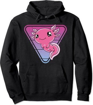 Axolotl Lovers Clothing Funny Axolotl Gifts Pink Axolotl Cute Axolotl Funny Axolotl Pullover Hoodie