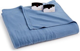 Biddeford Comfort Knit Fleece Electric Queen Blanket, Created For Macy's