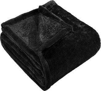 Wrinkle Resistant Plush Fleece Blanket, Twin