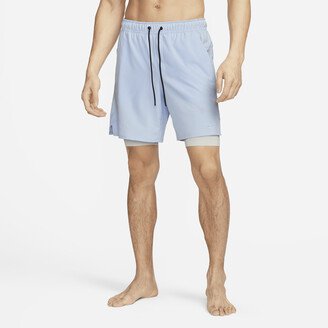 Men's Unlimited Dri-FIT 7 2-in-1 Versatile Shorts in Blue