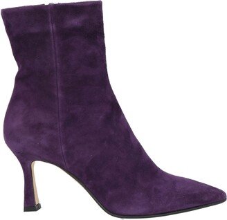 Ankle Boots Purple-AC