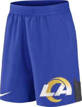 Men's Dri-FIT Stretch (NFL Los Angeles Rams) Shorts in Blue
