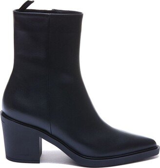 Dylan Pointed-Toe Ankle Boots