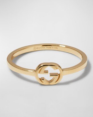 Gold Interlocking-G Ring