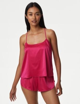 B by Boutique Ines Satin & Lace Cami
