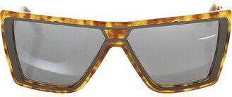 Brown Acetate Women's Sunglasses