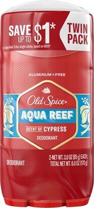 Deodorant Aqua Reef Twin Pack - 3oz/2pk