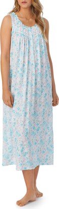 Floral Cotton Blend Ballet Nightgown