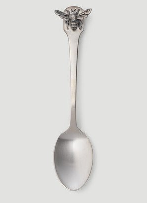 Set Of Two Bee Coffee Spoons - Kitchen Silver One Size