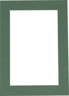 PosterPalooza 20x38 Mat Bevel Cut for 15x30 Photos - Acid Free Hunter Green Precut Matboard - For Pictures, Photos, Framing