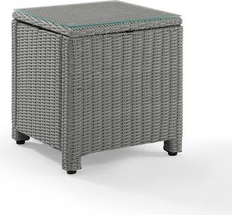 No Outdoor Wicker Rectangular Side Table - Modern Furniture