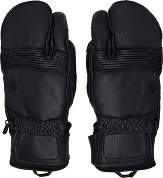 Black Formfitting Gloves