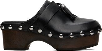 Black Johannes Clogs