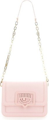 Eyelike Chain-Linked Crossbody Bag