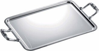 Malmaison 43x31cm silver-plated rectangular tray